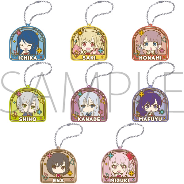 【グッズ-キーホルダー】プロジェクトセカイ カラフルステージ! feat. 初音ミク ラバーキーホルダーコレクション/-スタンプver.- A
