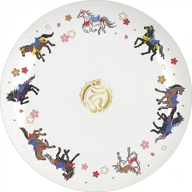 【グッズ-皿】刀剣乱舞ONLINE 馬九行久 皿/愛染国俊【アニセレ】
