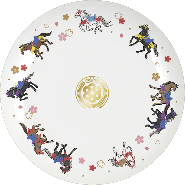 【グッズ-皿】刀剣乱舞ONLINE 馬九行久 皿/大般若長光【アニセレ】
