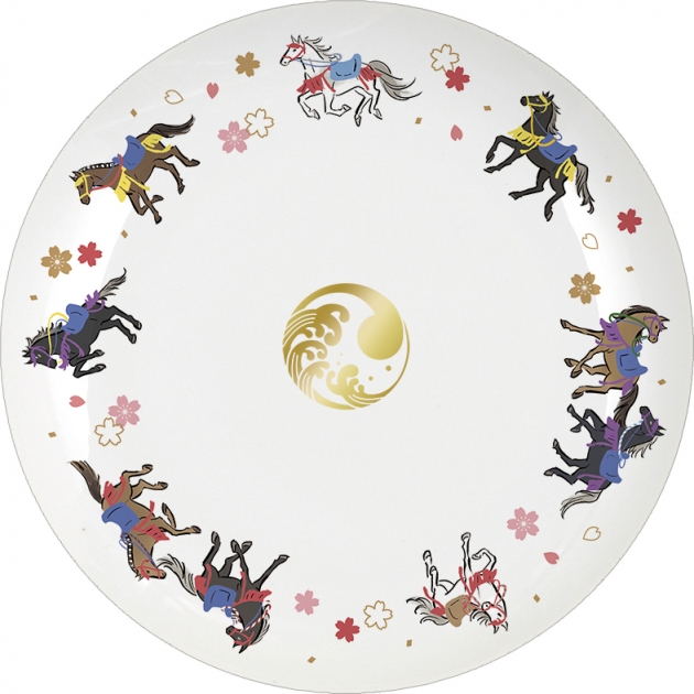 【グッズ-皿】刀剣乱舞ONLINE 馬九行久 皿/千代金丸【アニセレ】
