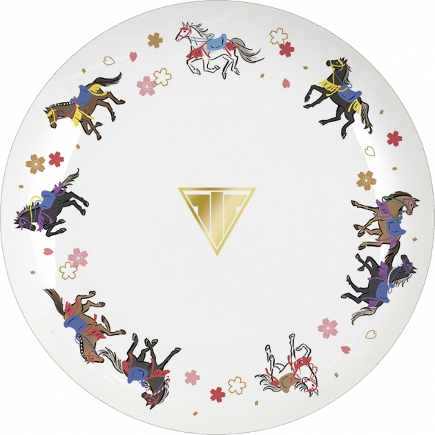 【グッズ-皿】刀剣乱舞ONLINE 馬九行久 皿/水心子正秀【アニセレ】
