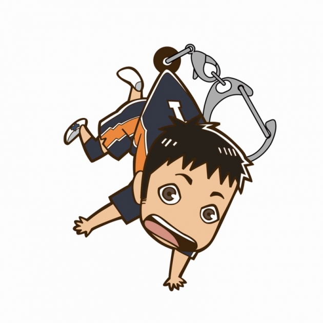 【グッズ-キーホルダー】ハイキュー!! 澤村大地 つままれ ユニフォームVer.
