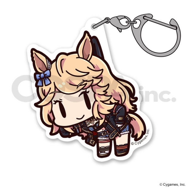 【グッズ-キーホルダー】ウマ娘 プリティーダービー ゴールドシチー アクリルつままれ
