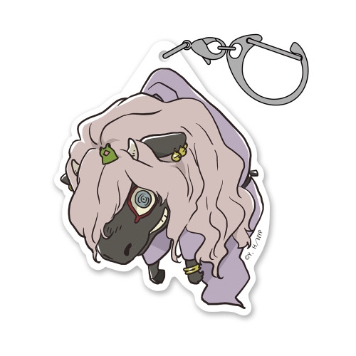 【グッズ-キーホルダー】夏目友人帳 三篠 アクリルつままれ
