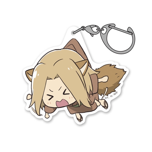 【グッズ-キーホルダー】夏目友人帳 子狐 アクリルつままれ
