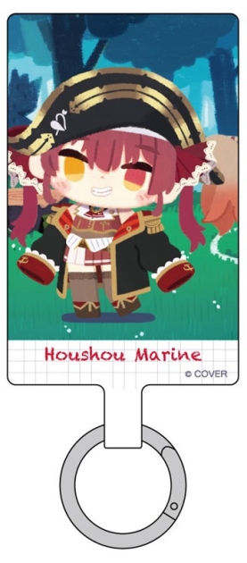 【グッズ-携帯グッズ】ホロライブ ×ア・メリカ マルチリングプラスLサイズ 宝鐘マリン(ほうしょうまりん)
