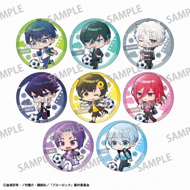 【グッズ-バッチ】ブルーロック トレーディング缶バッジ/ノスタルジー描き起こし
