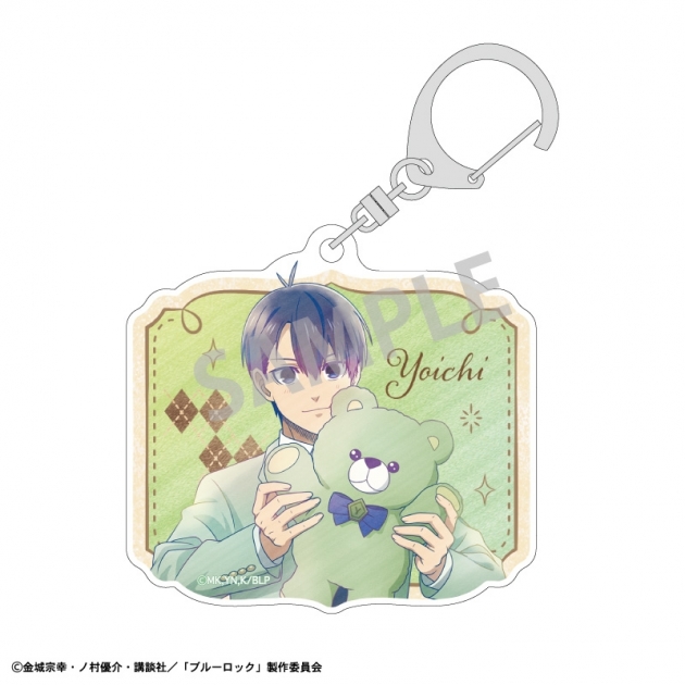 【グッズ-キーホルダー】ブルーロック アクリルキーホルダー 潔 世一/テディベア/カミアニTOUCH
