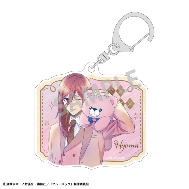 【グッズ-キーホルダー】ブルーロック アクリルキーホルダー 千切 豹馬/テディベア/カミアニTOUCH
