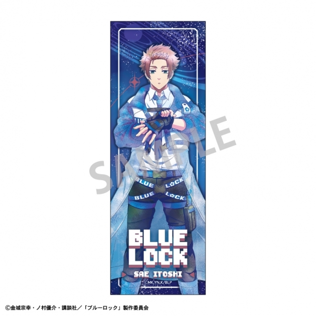 【グッズ-バッチ】ブルーロック ロングスクエア缶バッジ 糸師 冴/サイバーパンクリバイバル カミアニTOUCH
