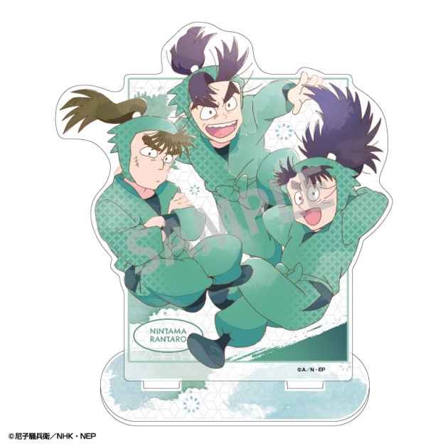 【グッズ-スタンドポップ】忍たま乱太郎 集合アクリルスタンド 潮江文次郎&中在家長次&七松小平太【アニメイト限定】
