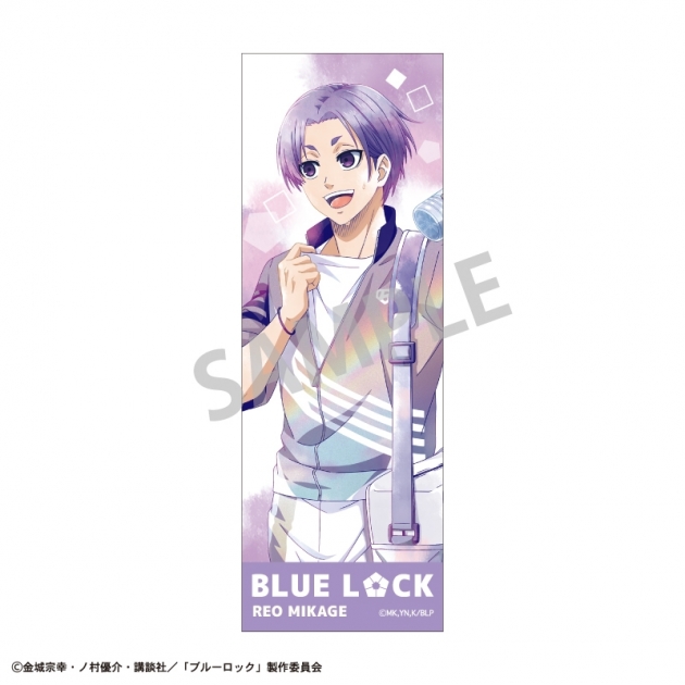 【グッズ-バッチ】ブルーロック ロングスクエア缶バッジ 御影 玲王/ノスタルジー/カミアニTOUCH
