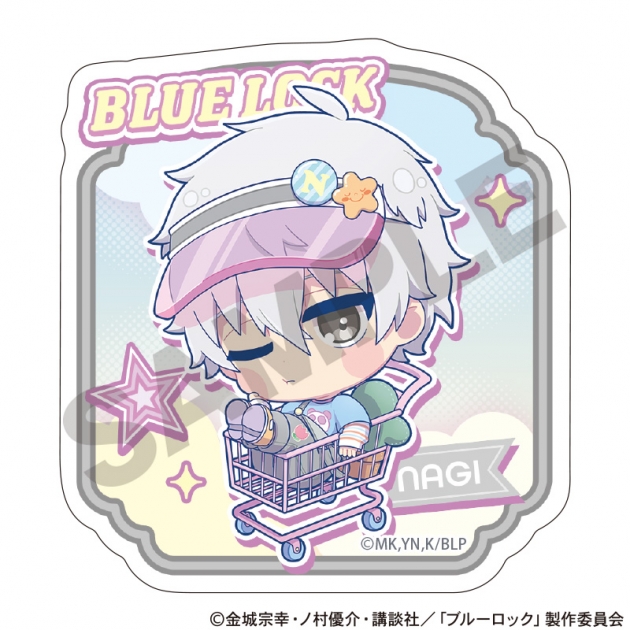 【グッズ-クリップ】ブルーロック アクリルクリップ 凪誠士郎 ゆめかわスポーティ
