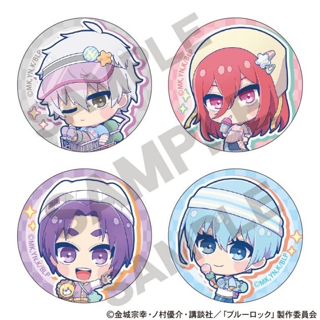 【グッズ-マグネット】ブルーロック アクリルマグネットセット B ゆめかわスポーティ
