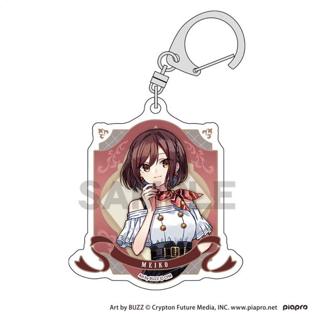 【グッズ-キーホルダー】初音ミク アクリルキーホルダー MEIKO レトロ☆神戸2025

