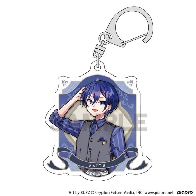 【グッズ-キーホルダー】初音ミク アクリルキーホルダー KAITO レトロ☆神戸2025
