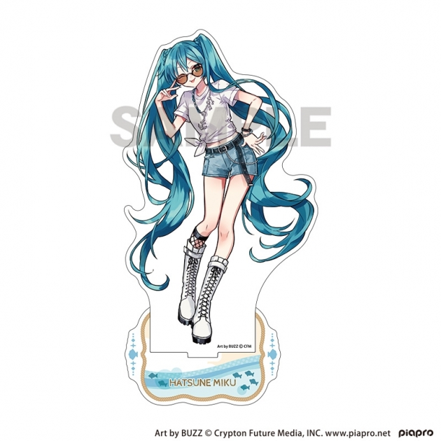 【グッズ-スタンドポップ】初音ミク アクリルスタンド 初音ミク マリン☆神戸2025
