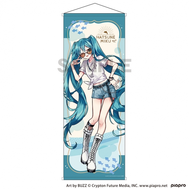 【グッズ-タペストリー】初音ミク 等身大タペストリー 初音ミク マリン☆神戸2025
