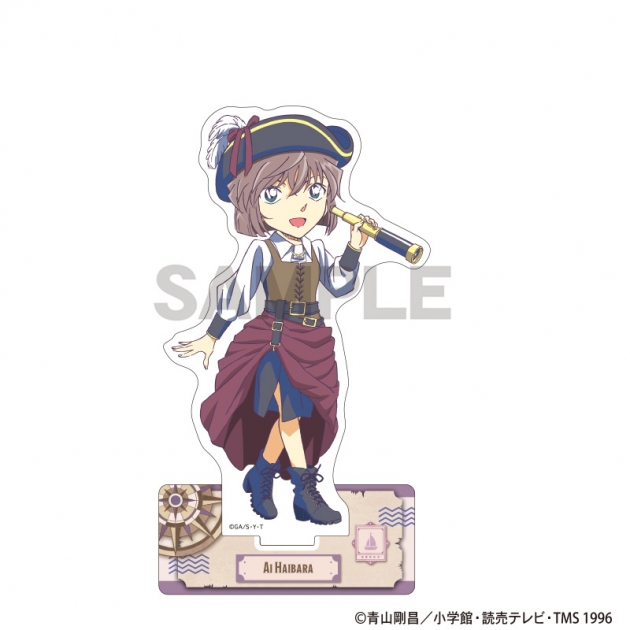 【グッズ-スタンドポップ】名探偵コナン アクリルスタンド　灰原哀　船乗り　クラパレット
