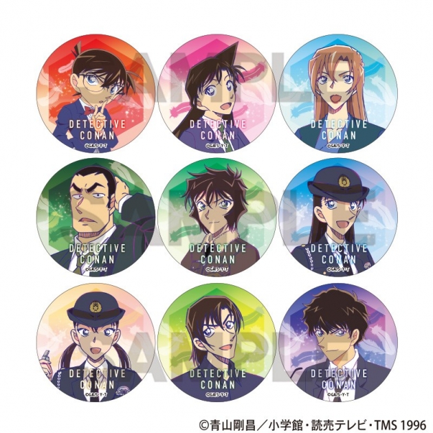 【グッズ-バッチ】名探偵コナン トレーディング缶バッジ
