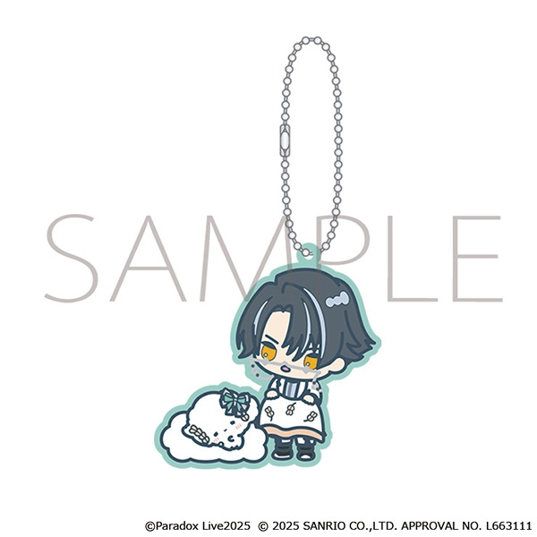 【グッズ-キーホルダー】Paradox Live ラバーキーホルダー/イツキ×こぎみゅん　サンリオキャラクターズ
