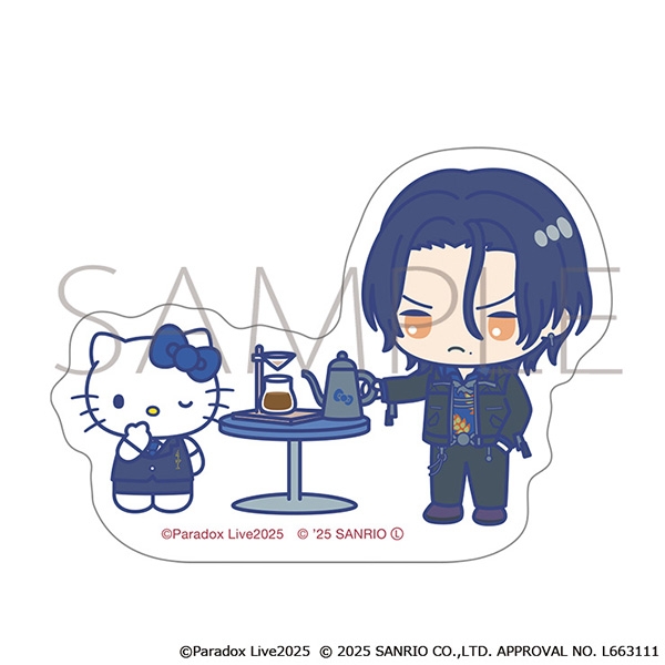【グッズ-ステッカー】Paradox Live ステッカー/神林 ヨウ平×ハローキティ　サンリオキャラクターズ
