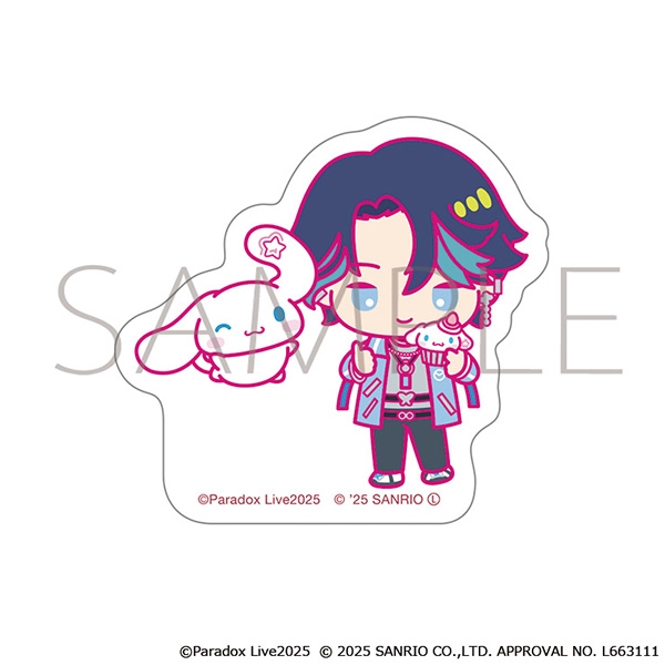 【グッズ-ステッカー】Paradox Live ステッカー/大和 憧吾×シナモロール　サンリオキャラクターズ
