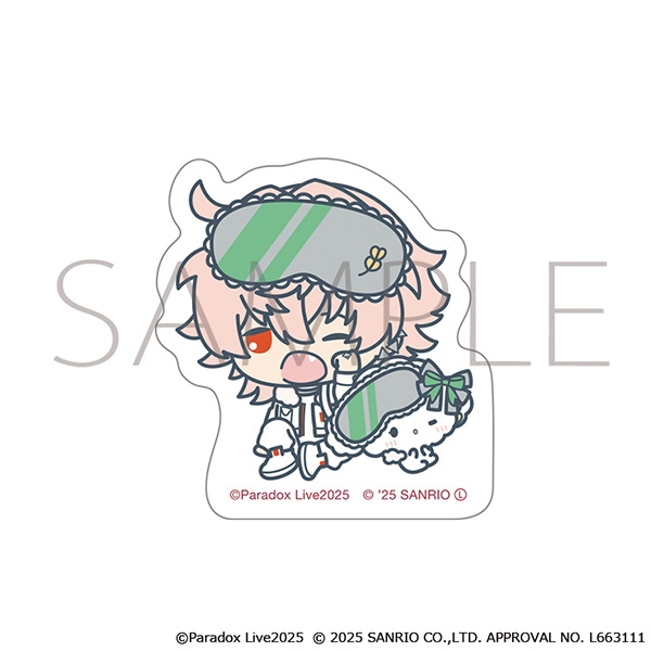 【グッズ-ステッカー】Paradox Live ステッカー/ロクタ×こぎみゅん　サンリオキャラクターズ
