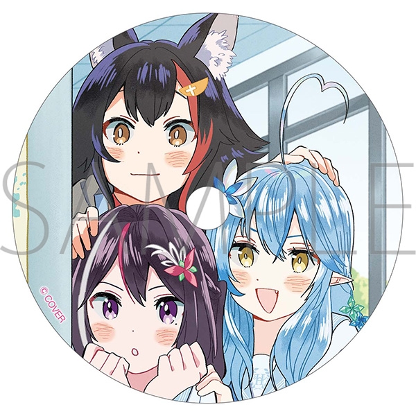 【グッズ-コースター】ホロライブ アクリルコースター/ホロライブ×HoneyWorks センパイ。
