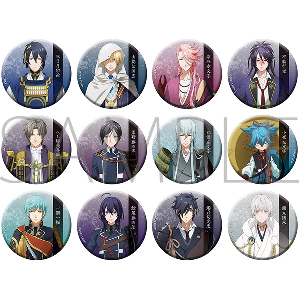 【グッズ-バッチ】刀剣乱舞 廻 -虚伝 燃ゆる本能寺- トレーディング缶バッジ

