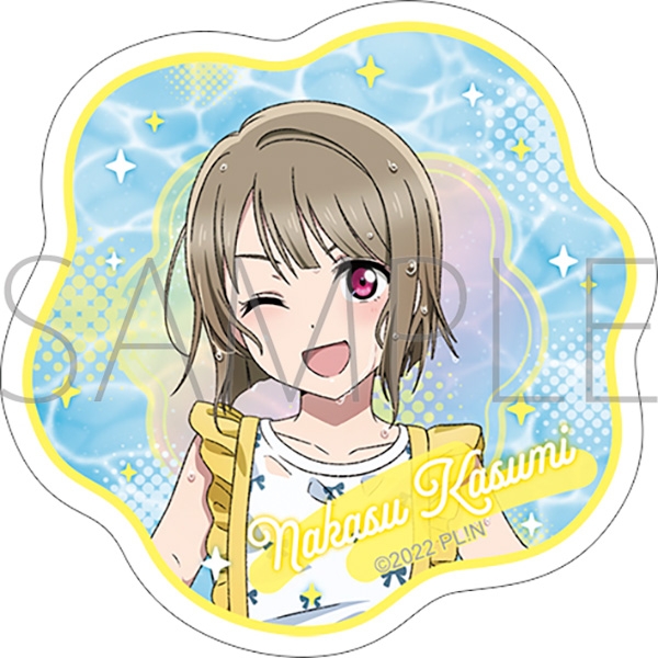 【グッズ-ステッカー】ラブライブ!虹ヶ咲学園スクールアイドル同好会 (ニジガク) クリアステッカー/中須 かすみ
