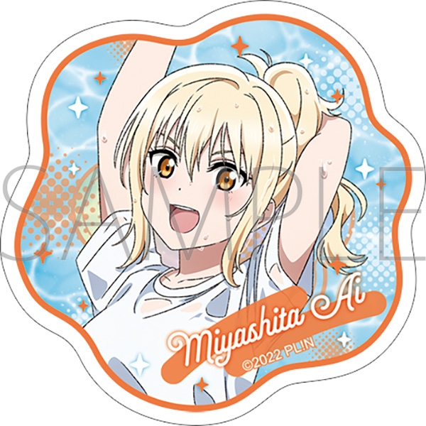 【グッズ-ステッカー】ラブライブ!虹ヶ咲学園スクールアイドル同好会 (ニジガク) クリアステッカー/宮下 愛
