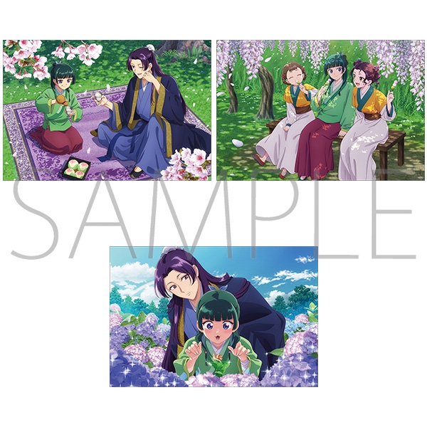 【グッズ-ポストカード】薬屋のひとりごと ポストカードセットvol.3(桜、藤の花、あじさい)
