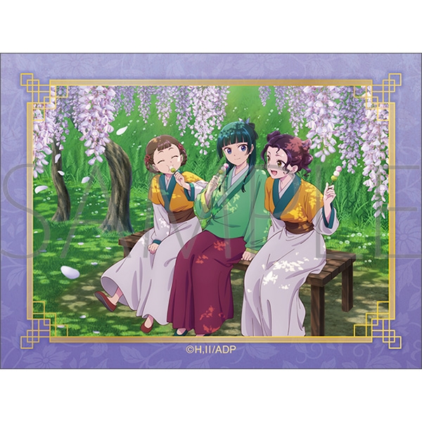 【グッズ-ステッカー】薬屋のひとりごと ステッカー/藤の花

