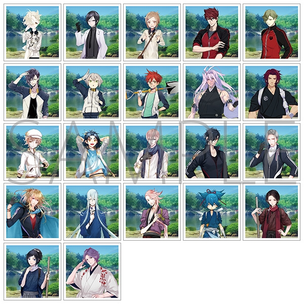 【グッズ-ブロマイド】刀剣乱舞ONLINE ましコレ スクエアフォトコレクション/内番 B
