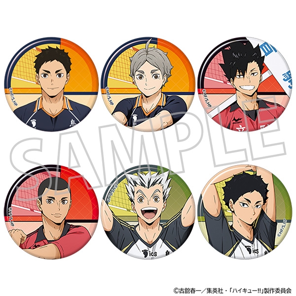 【グッズ-バッチ】ハイキュー!! キャラバッジコレクション
