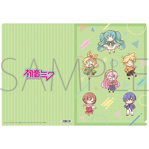 【グッズ-クリアファイル】初音ミクシリーズ クリアファイル/レジャフェス　B
