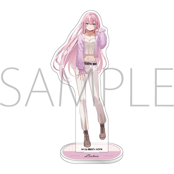 【グッズ-スタンドポップ】初音ミクシリーズ アクリルスタンド/レジャフェス　D　巡音ルカ
