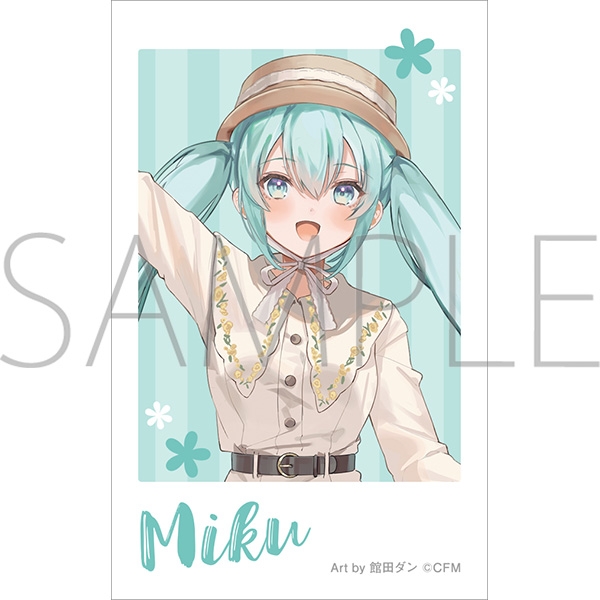 【グッズ-ブロマイド】初音ミクシリーズ チェキプリント/レジャフェス　A　初音ミク
