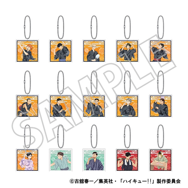 【グッズ-キーホルダー】ハイキュー!! アクリルキーホルダーコレクション
