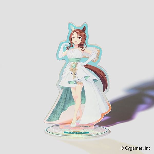 【グッズ-スタンドポップ】ウマ娘 プリティーダービー オーロラアクリルスタンド/vol.9　[Evergreen Identity]キングヘイロー
