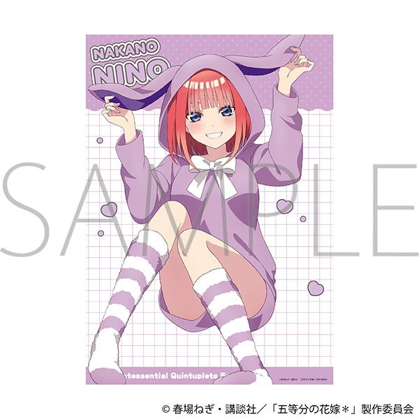 【グッズ-ポスター】五等分の花嫁* クリアポスター/中野二乃
