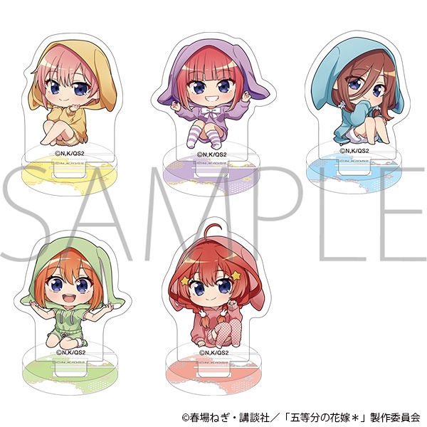 【グッズ-スタンドポップ】五等分の花嫁* ちゅあスタ(ミニチュアアクリルスタンドコレクション)
