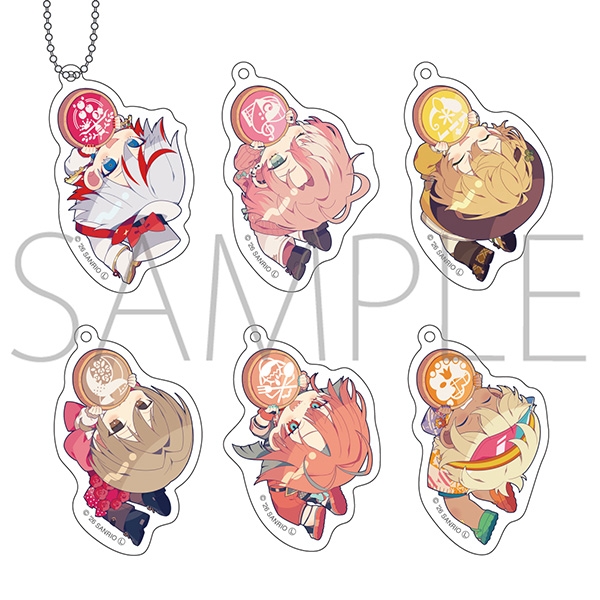 【グッズ-キーホルダー】フラガリアメモリーズ かぷりっこ アクリルキーホルダーコレクション/Vol.1
