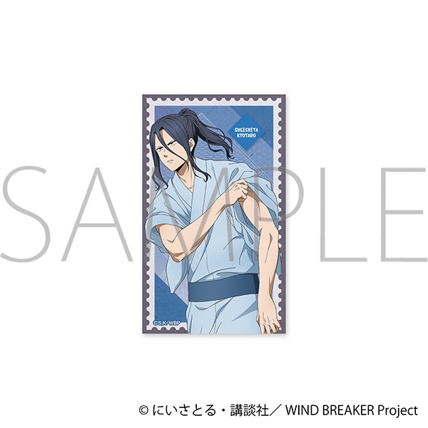 【グッズ-ステッカー】WIND BREAKER ダイカットステッカー/杉下 京太郎～秋彩～
