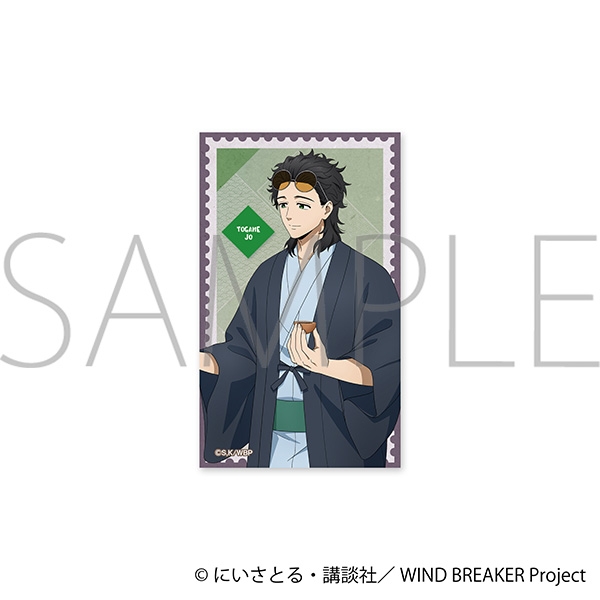 【グッズ-ステッカー】WIND BREAKER ダイカットステッカー/十亀 条～秋彩～
