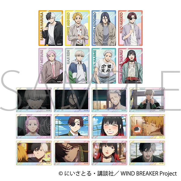 【グッズ-カード】WIND BREAKER オーロラアートコレクション
