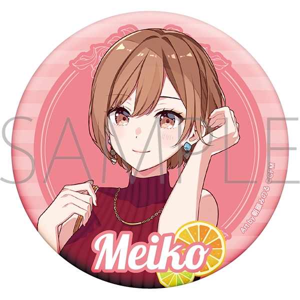 【グッズ-バッチ】初音ミクシリーズ 缶バッジ/MEIKO　夏コーデ
