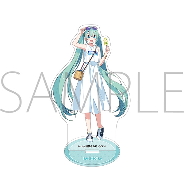 【グッズ-スタンドポップ】初音ミクシリーズ アクリルスタンド/初音ミク　夏コーデ
