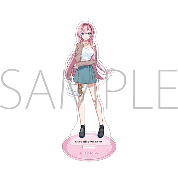 【グッズ-スタンドポップ】初音ミクシリーズ アクリルスタンド/巡音ルカ　夏コーデ
